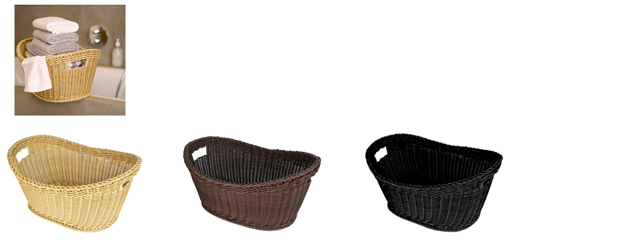 ザリーン洗えるバスケットランドリーバスケットウイング