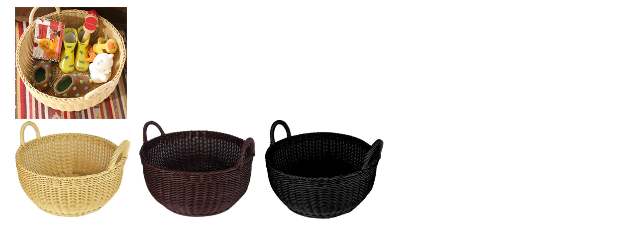 ザリーン洗えるバスケットランドリーボウル