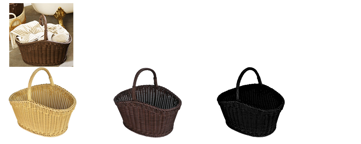 ザリーン洗えるバスケットハンガーバスケット