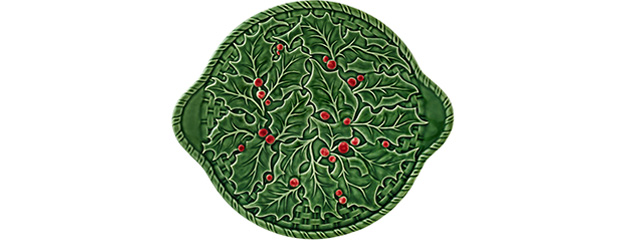 ボルダロピニェイロ　ホーリー　ケーキプレート