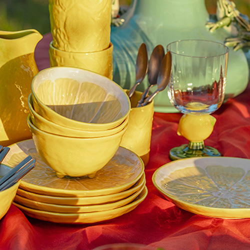 ポルトガル　ボルダロピニェイロ　レモン　テーブルウエア　食器