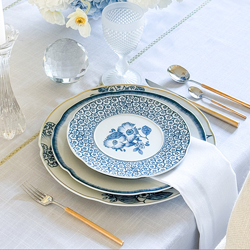 ポルトガル　ヴィスタアレグレ　コラリーナブルー　テーブルウエア　食器