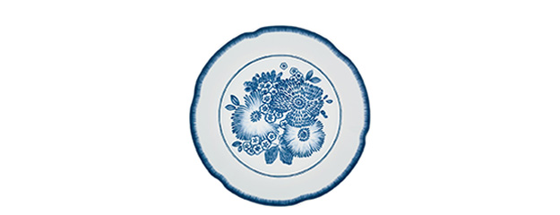 ヴィスタアレグレ　コラリーナ　ディナープレート　ブルー